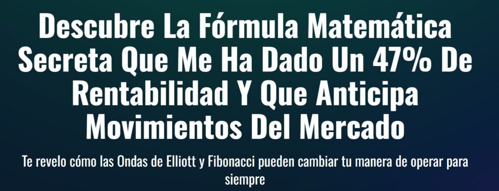 ONdas Elliott formula mágina